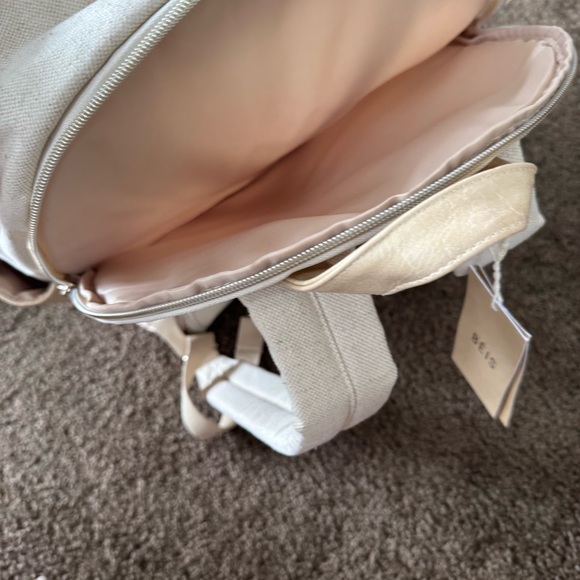 BÉIS The Travel Backpack – Beige - Picture 9 of 14
